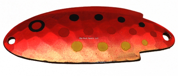 Picture of Thomas Buoyant Wobbler Casting/Trolling Spoon, 1 3/4", 1/4 Oz, Gold/Red