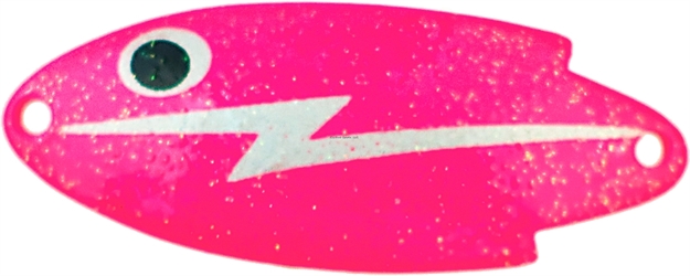Picture of Thomas Buoyant Wobbler Casting/Trolling Spoon, 1 3/4", 1/4 Oz, Pink Bubble Gum