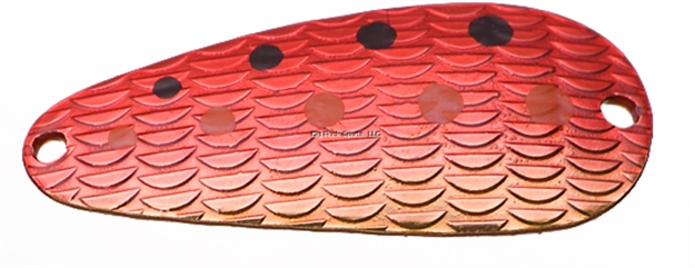 Picture of Thomas Cyclone Wobbler Casting/Trolling Spoon, 1 3/4", 1/4 Oz, Gold/Red