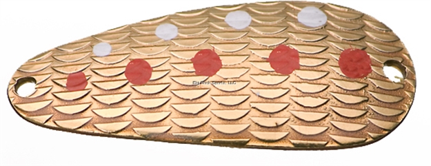 Picture of Thomas Cyclone Wobbler Casting/Trolling Spoon, 1 3/4", 1/4 Oz, Gold