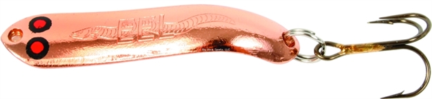 Picture of Thomas Eel Wiggler Spoon, 1", 1/8 Oz, Copper