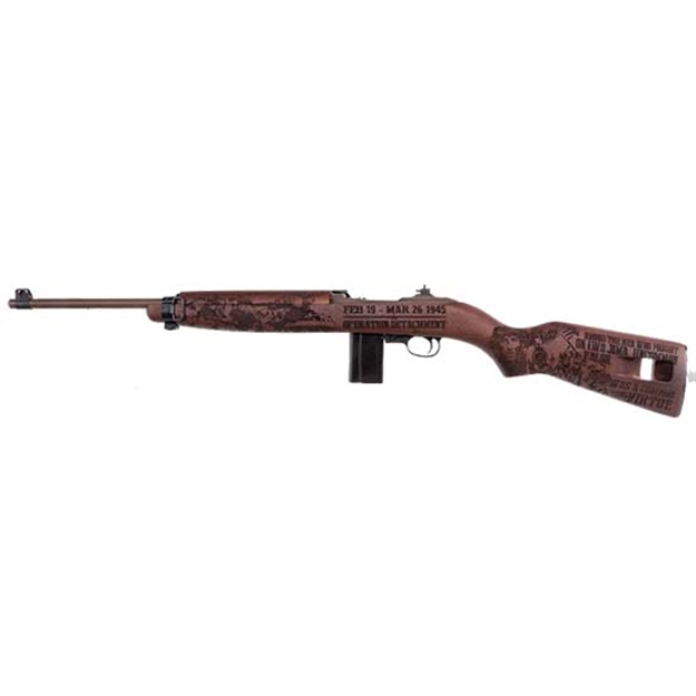 Picture of Thompson Aom130c3 M1 Carbine Iwo Jima 30 Carbine 18" 15+1 OD Green W/Distressed Copper Cerakote