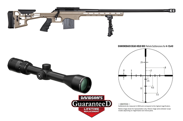 Picture of Thompson Center PC Long Range Rifle 243Win Fde 4-12 Vortex