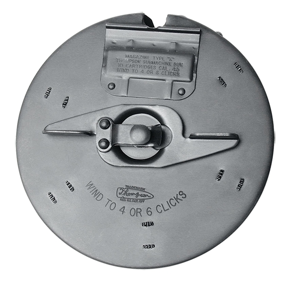 Picture of  Thompson T12bkt A1  10Rd Drum 45 Acp Fit 1927-A1 Thompson Blued Steel