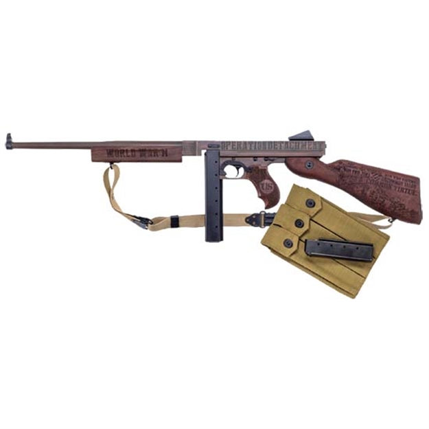 Picture of Thompson Tmic3 M1 Carbine Iwo Jima 45 Acp 16.50" 30+1 20+1 OD Green W/Distressed Copper Cerakote