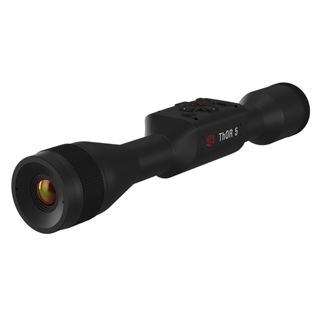 Picture of  Atn Tiwst5319a Thor 5 320 Thermal Rifle Scope, Black Anodized 3-12X Smart Mil Dot Reticle W/Zoom 320X240, 12 Microns 60 Fps Resolution 658175123422