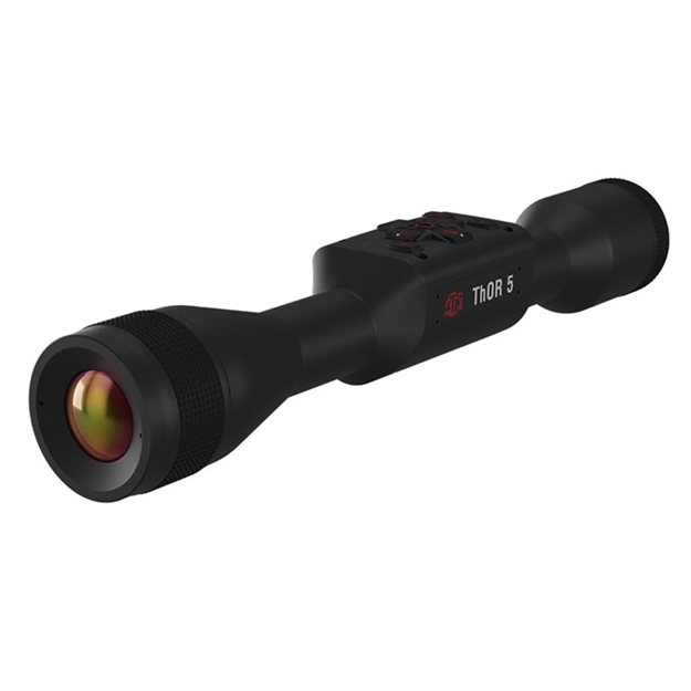 Picture of  Atn Tiwst5335a Thor 5 320 Thermal Rifle Scope, Black Anodized 5-20X, Illuminated Multi Reticle, Zoom 320X240, 12 Microns, 60 Fps Resolution 658175123446