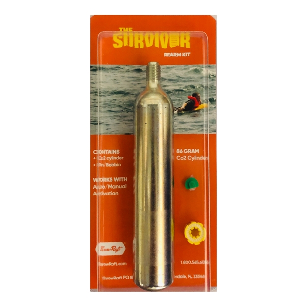 Picture of Throwraft Survivor Personal Safety Life Raft Co2 Re-Arm Kit