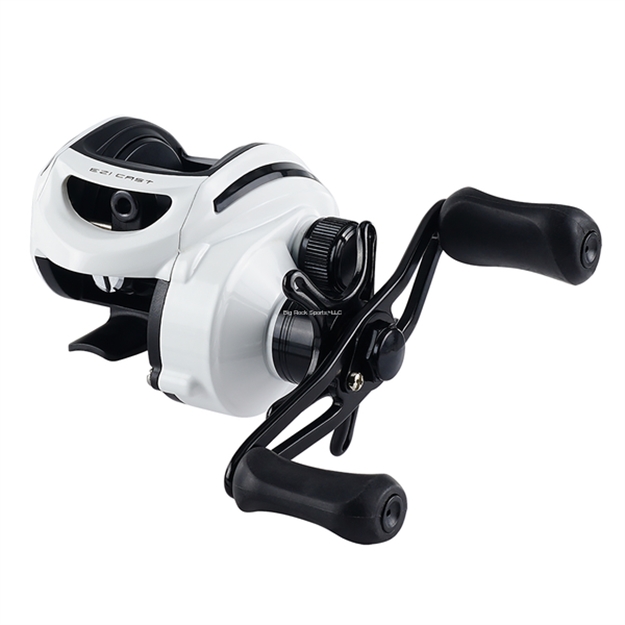 Picture of Tica Ezi Cast 101 Left Handed Low Profile Strar Drag Reel, 7.4Oz.,4 Ball Bearing, 6.3:1, Mono 150Yd/12#. Drag:15 Lb.