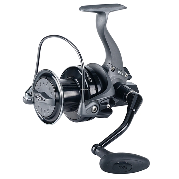 Picture of Tica Flash Surf 8000 Spin Front Drag Reel, 18.9 Oz.,7 Rust Resist Ball Bearing, 5.2:1, 240Yd/20#. Drag:26 Lb.