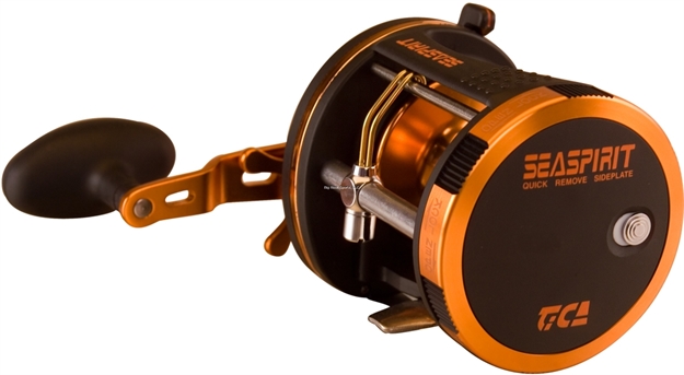 Picture of Tica Seaspirit-Sa Levelwind Reel, Rh, 5 Rrb + 1 Rb, Lightweight Graphite Frames