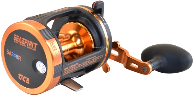 Picture of Tica Seaspirit-Sa Levelwind Reel, Rh, 5 Rrb + 1 Rb, Lightweight Graphite Frames Sa348r