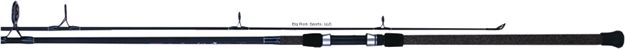 Picture of Tica Tc2-Ueha Surf Spin Rod, 10'6", 2 Pc, Fast, Hvy, 2-8 OZ Lures, 12 LB - 30 LB Line, 5 Guides + Tip