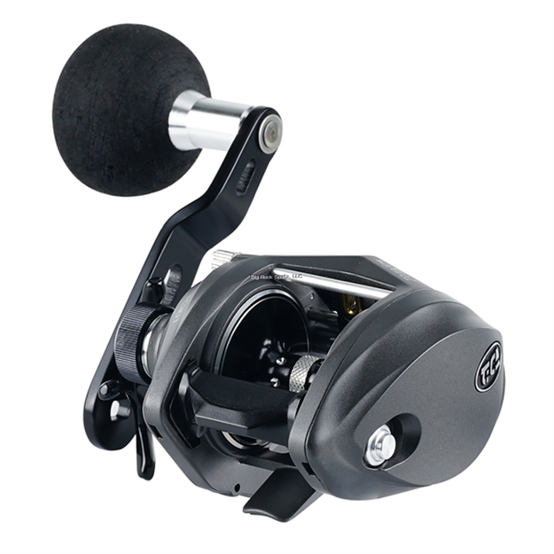 Picture of Tica Titan Claw 301 Left Handed Low Profile Strar Drag Reel, 13Oz.,7 Ball Bearing, 7.3:1, Mono 240Yd/14#. Drag:33 Lb.