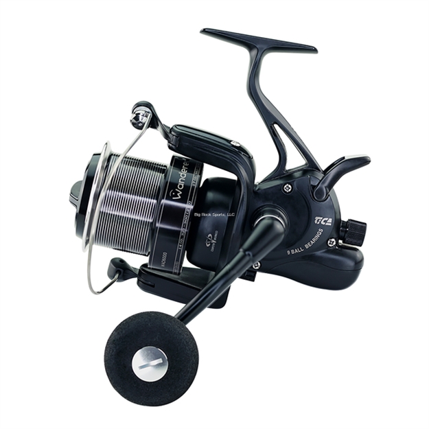 Picture of Tica Wanderer 6000 Spin Front Drag Live Baiit Reel, 25.2Oz.,9 Ball Bearing, 4.1:1, Mono 250Yd/17#. Drag:22 Lb.