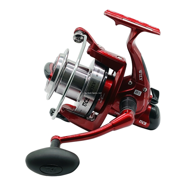 Picture of Tica Wily Surf/Carp 90000 Spin Front Drag Reel, 23.6Oz.,2 Rust Resist Ball Bearing, 5.2:1, Mono 205Yd/30#. Drag:17 Lb.