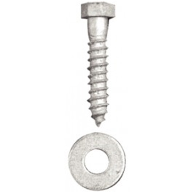 Picture of Tie Down Lag Bolt W/Washer 3/8"X2"