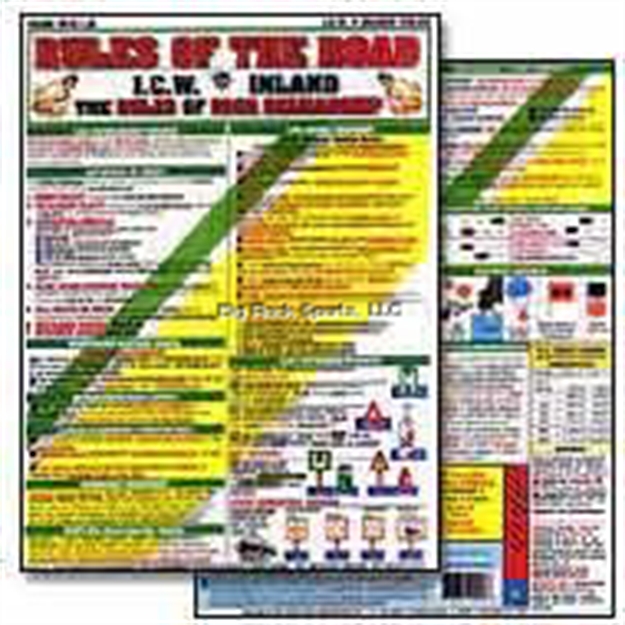 Picture of Tightlines Rules OF Road Chart #2 Inland & Intercoastal