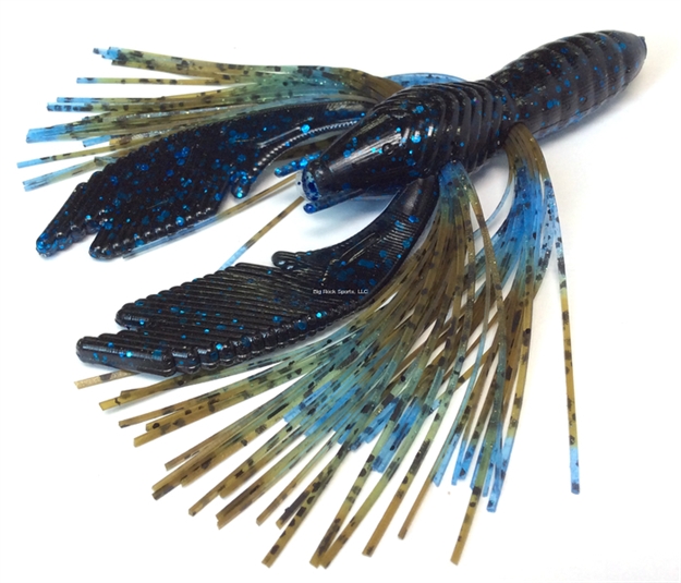 Picture of Tightlines UV Hy-Brid Craw 4" Blue/Black With Okeechobee Craw