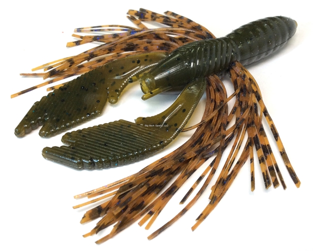 Picture of Tightlines UV Hy-Brid Craw 4" Green Pumpkin With Craw