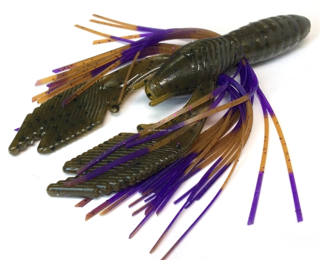 Picture of Tightlines UV Hy-Brid Craw 4" Green Pumpkin With Pbj