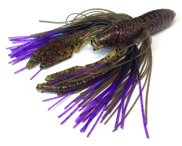 Picture of Tightlines UV Hy-Brid Craw 4" Watermelon Red With Purple Tip