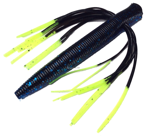 Picture of Tightlines UV Nedbait 3.5" Blue/Black With Chartreuse Tip
