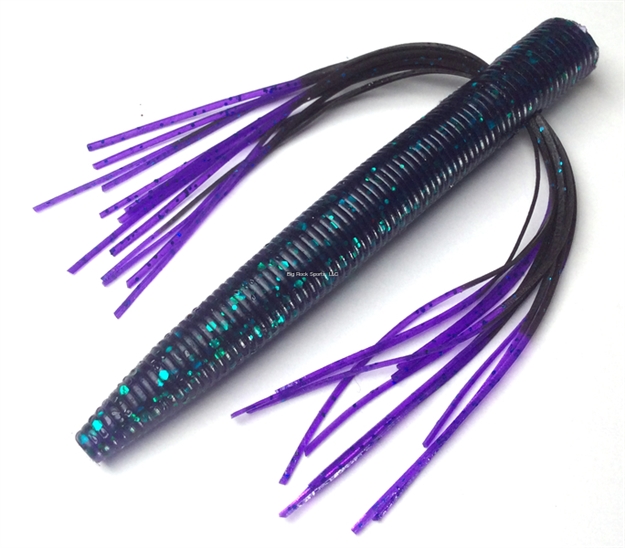 Picture of Tightlines UV Nedbait 3.5" Junebug With Purple Tip