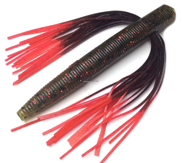 Picture of Tightlines UV Nedbait 3.5" Watermelon Red With Black Red Tip