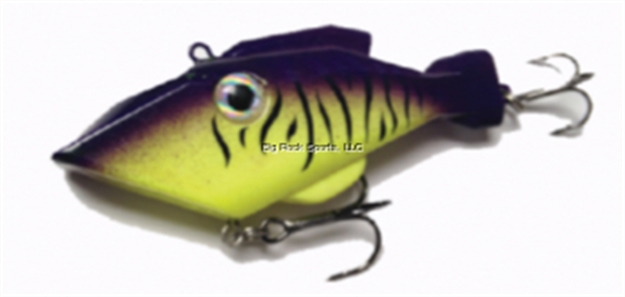 Picture of Tightlines UV Raptor Crankbait - Purple Firetiger, 1/2 OZ