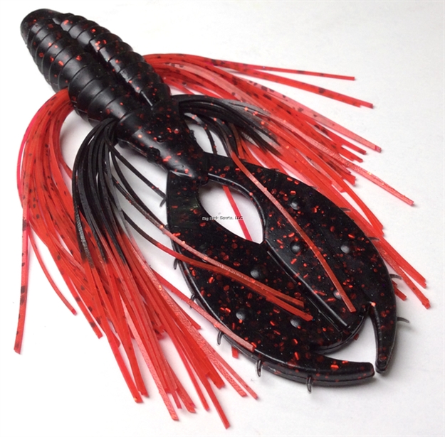 Picture of Tightlines UV Sm2 Punch 4" Black With Black Red Tip
