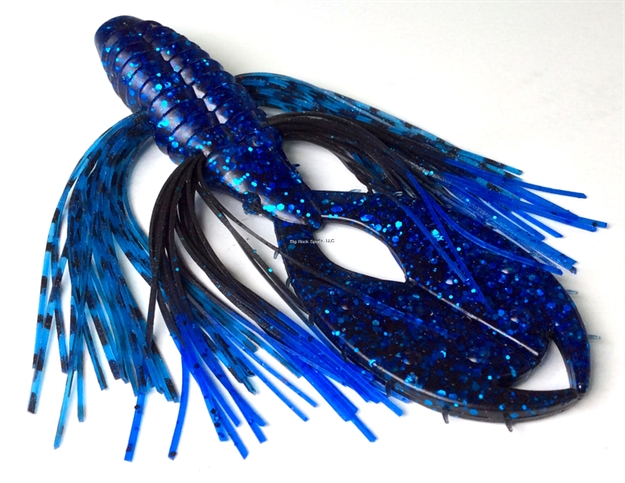 Picture of Tightlines UV Sm2 Punch 4" Blue/Black With Black Blue Tip / Tiger