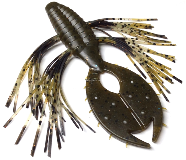 Picture of Tightlines UV Sm2 Punch 4" Green Pumpkin With Black Green