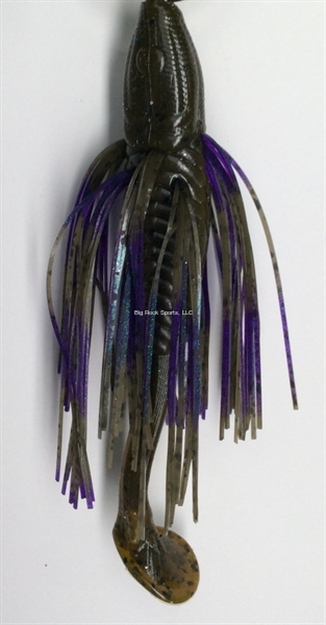 Picture of Tightlines UV Sow Belly Rattl'n Swimmer 3.5" Green Pumpkin With Tonic