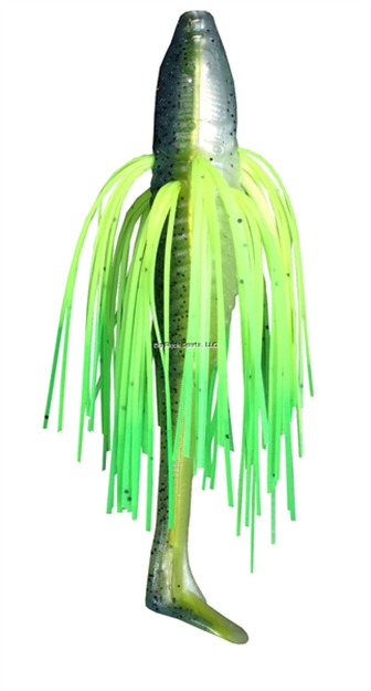 Picture of Tightlines UV Sow Belly Rattl'n Swimmer 3.5" Plain Sexy With Salt Green