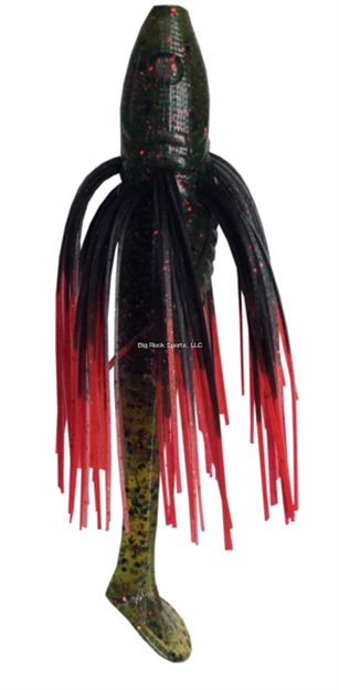 Picture of Tightlines UV Sow Belly Rattl'n Swimmer 3.5" Watermelon Red With Black Red Tip