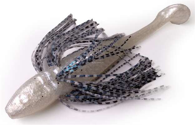 Picture of Tightlines UV Sow Belly Rattl'n Swimmer 5" Pearl With Minnow Blue