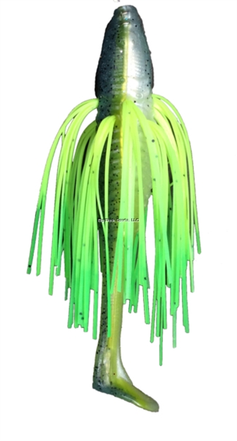 Picture of Tightlines UV Sow Belly Rattl'n Swimmer 5" Plain Sexy With Salt Green