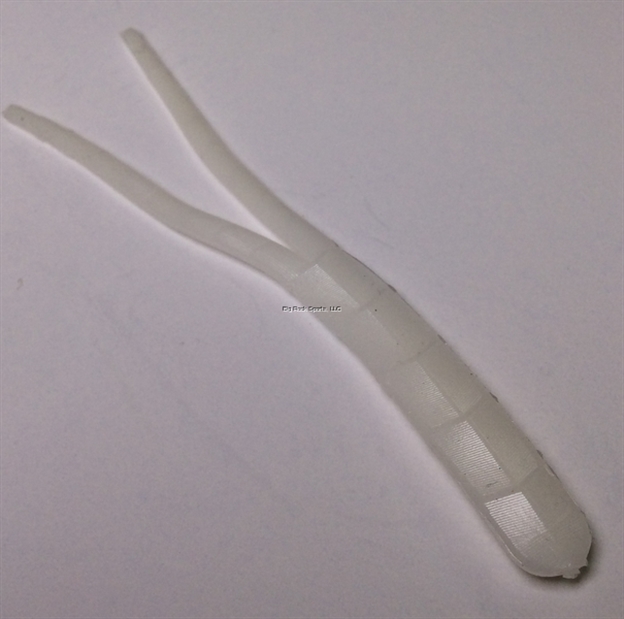 Picture of Tightlines UV Spinnerbait Trailer 4" UV White