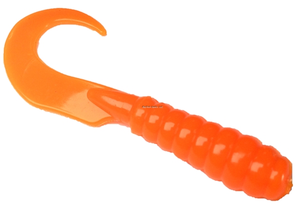 Picture of Tightlines UV Walleye Grub - Orange Yellow, 4"