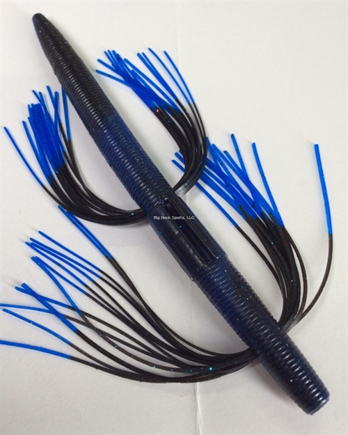 Picture of Tightlines UV Whenko 5" Blue Black Swirl With Black Blue Tip