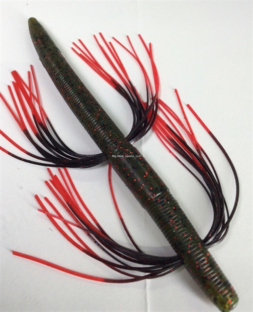 Picture of Tightlines UV Whenko 5" Watermelon Red With Black Red Tip