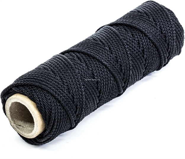 Picture of Tigress 100 Foot Black Nylon Braid (300 Lb.)