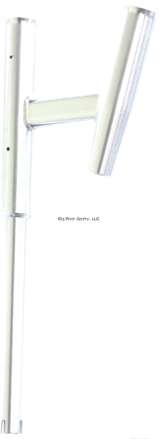 Picture of Tigress Dual Aluminum Kite Rod Holder / Straight Butt Brushed