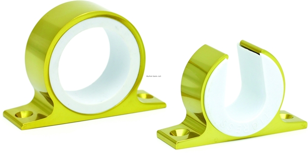 Picture of Tigress Gold Anodized Aluminum Rod Hanger, 1 Pair