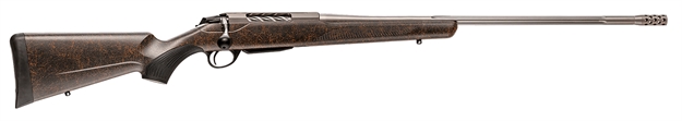 Picture of  Tikka Jrtxrbs319 T3x Lite Full Size 6.5 Prc 3+1 24.30" Stainless Fluted Barrel, Drilled & Tapped Stainless Steel Receiver, Orange Webbed Black Roughtech Synthetic Stock 082442943510
