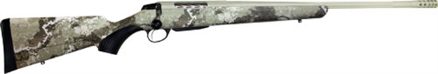 Picture of  Tikka Jrtxva370 T3x Lite 7Mm Rem 3+1 24.30" Stainless Fluted Threaded Barrel, Drilled & Tapped Steel Receiver, Veil Alpine Fixed Synthetic Stock, Black Interchangeable Backstrap Grip