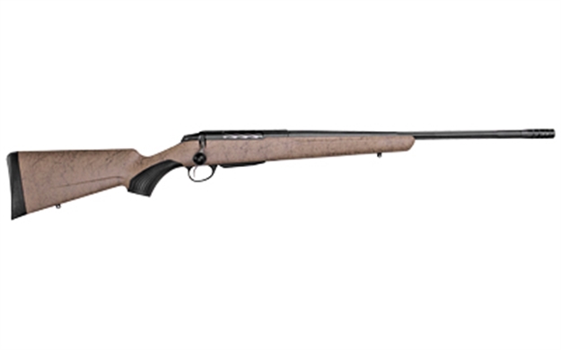 Picture of  Tikka Jrtxrt316 T3x Lite Full Size 308 Win 3+1 22.40" Black Fluted Threaded Barrel, Drilled & Tapped Steel Receiver, Black Webbed Tan Roughtech Synthetic Stock, Black Interchangeable Backstrap Grip
