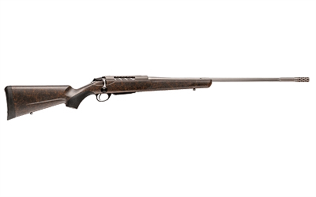 Picture of  Tikka Jrtxrbs320 T3x Lite Full Size 30-06 Springfield 3+1 22.40" Stainless Fluted Threaded Barrel, Drilled & Tapped Stainless Steel Receiver, Orange Webbed Black Roughtech Synthetic Stock