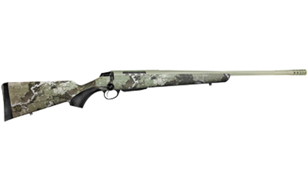 Picture of  Tikka Jrtxva316 T3x Lite 308 Win 3+1 22.40" Stainless Cerakote Fluted Threaded Barrel, Drilled & Tapped Steel Receiver, Veil Alpine Fixed Synthetic Stock, Black Interchangeable Backstrap Grip